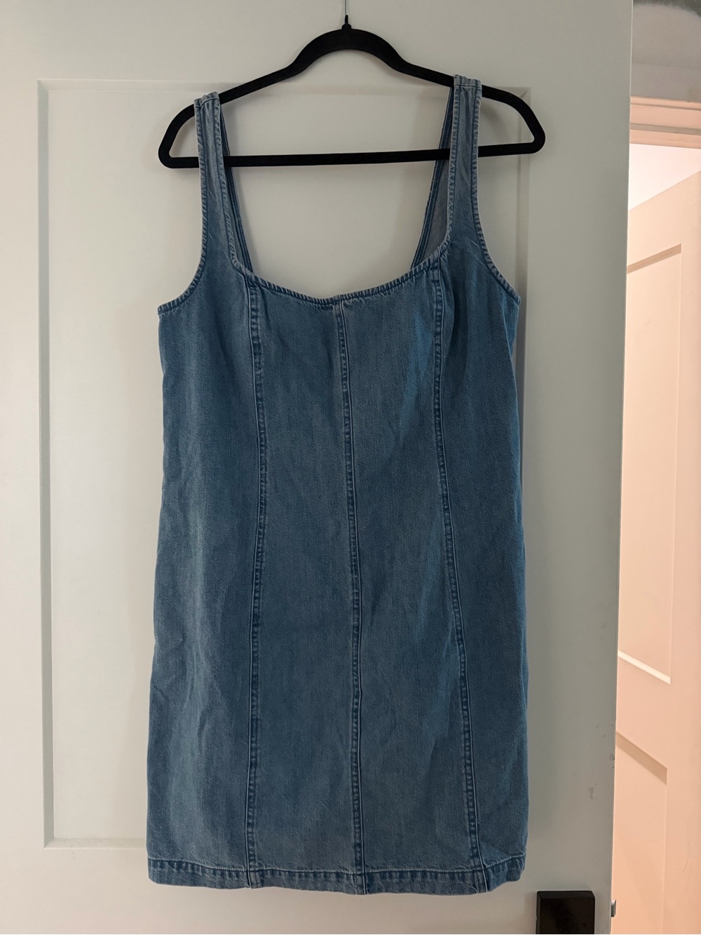 Show Me Your MuMu Light Blue Denim Mini Dress - Picture 5 of 6